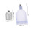 2pcs Airbrush Paint Cup Set with Lids, Replacement Threaded Pigment Cups for Stable Flow 2