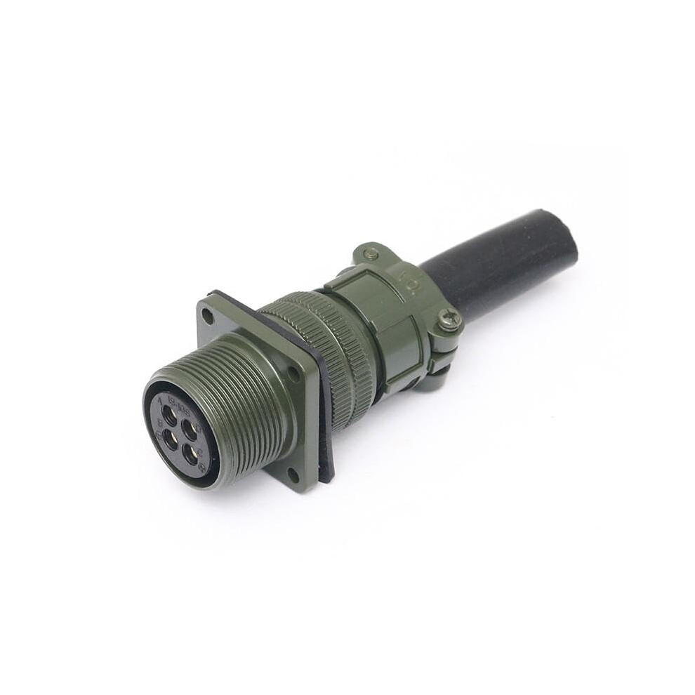 Ms3100a1810s Aviation Plug Servo Motor Connector Ms5015 4Core 4Pin Us Military Standard Ref: 6023 9771547141495