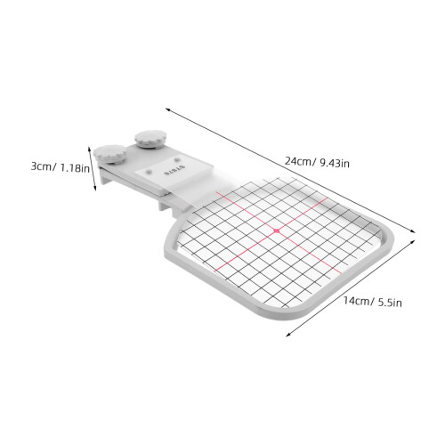 Adjustable Embroidery Hoop Stand Frame for Cap Embroidery Machine, Beginner Friendly, Space Saving 1