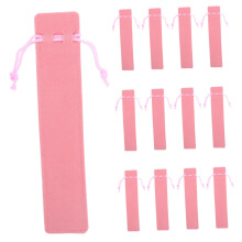 20pcs Drawstring Pen Pouch with Thickened Impact Protection for Office, School, Travel and Gifts