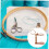 Adjustable Embroidery Stand with 360 Rotation Beech Wood Cross Stitch Frame for Table or Lap 3
