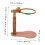 Adjustable Embroidery Stand with 360 Rotation Beech Wood Cross Stitch Frame for Table or Lap 5