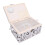 Large Sewing Kit Basket with Spacious Storage and Removable Tray Organizer for Threads and Needles 4