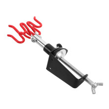 Clampon Airbrush Holder for Two Sprayers, Adjustable Table Mount Stand with Protective Rest