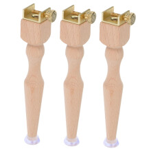Embroidery Hoop Stand with Adjustable Wooden Legs for Cross Stitch Frame and Improved Stability