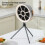Portable Range Hood 2000mAh, Adjustable Speed, Gray/Blue 7