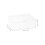 Clear Plastic Storage Box with Hinged Lid, Space Saving Organizer for Crafts, Beads and Accessories 2