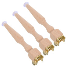 Adjustable Wooden Embroidery Hoop Stand for Tabletop Cross Stitch with Stable Ergonomic Design