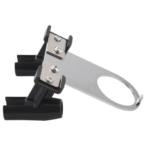 Dual Airbrush Holder with Pen Stand and Separator Mount for Compact Workspace Organizer 2