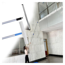 Telescopic Window Cleaning Kit 15m Commercial 2in1 Squeegee and Washer with Extension Pole
