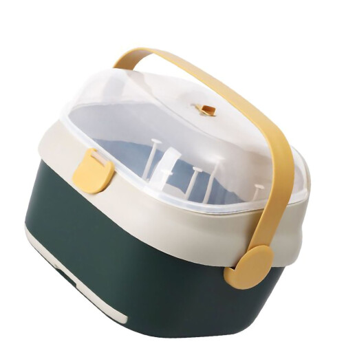 Space Saving Baby Bottle Drying Rack Box