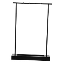 Calligraphy Brush Holder with Durable Iron, Vintage Chinese Stand for Artists and Desk Storage