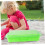 Light Green Space Sandbox for Kids with Portable Stackable Craft Storage and Space Theme Exploration 5