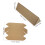10pcs Kraft Poster Mailing Tubes Triangle  Boxes for Artwork Prints Durable EcoFriendly 2