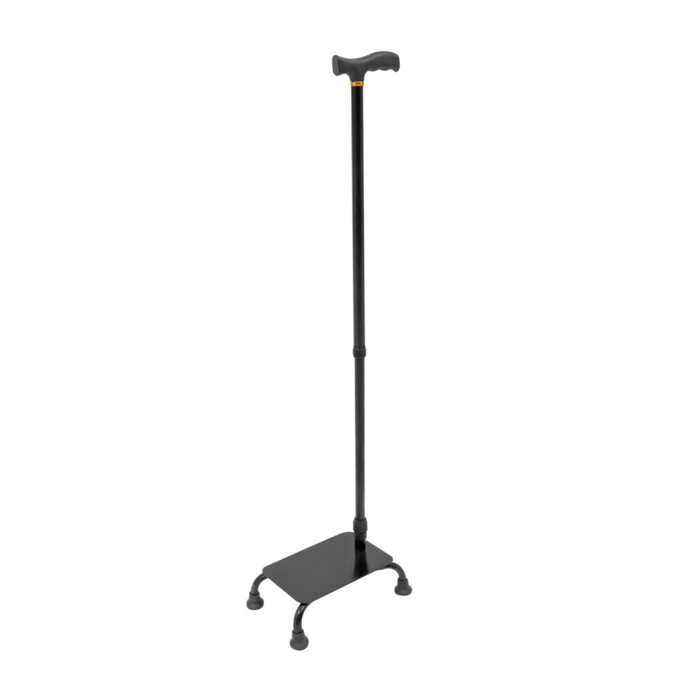 Stair Climbing Cane with Adjustable Height, NonSlip Wide Pedal, Dual Mode Use for Seniors