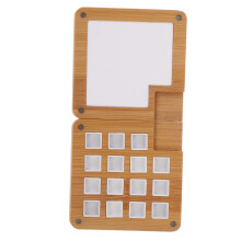Wood Watercolor Palette with Lid, Durable Wooden Paint Holder for Artists, Travel and Studio Use