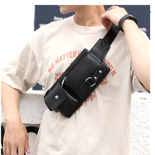 Multipurpose Waist Bag for Men Black