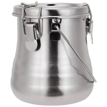 Leakproof Stainless Steel Paint Brush Washer with Lid and Removable Filter for Oil Painting