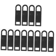12pcs Detachable Zipper Replacement Sliders Set for Bags Clothing Backpacks Luggage