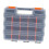 Double Sided Tool Organizer Box for Small Parts Storage Case with Durable Plastic Compartments 1