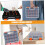 Double Sided Tool Organizer Box for Small Parts Storage Case with Durable Plastic Compartments 4