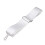 Nylon Tennis Net Strap Adjustable Height White 1