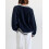 (L, Navy Blue) Pull torsadé ample et l'hiver. 14