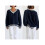 (XL, Navy Blue) Pull torsadé ample et l'hiver. 9