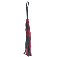 (51.5cm, Red) Whip for Couples, Tassels PU Leather Horse Whip Date Night Game Valentine's Day Present