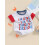 (12-18 Months, Gray) Κορμάκι κοντομάνικο με νεογέννητα αγόρια 4