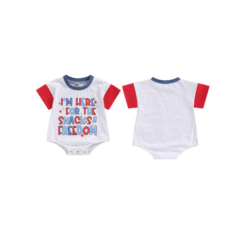 (12-18 Months, Gray) Κορμάκι κοντομάνικο με νεογέννητα αγόρια 1