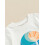(6-12 Months, White) Oblečení pro chlapečka elastický pas. 5