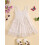 (6-12 Months, White) Robe d'été sans la plage. 2
