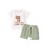 (12-18 Months, Green) Completo primo compleanno: 2 pezzi. 1