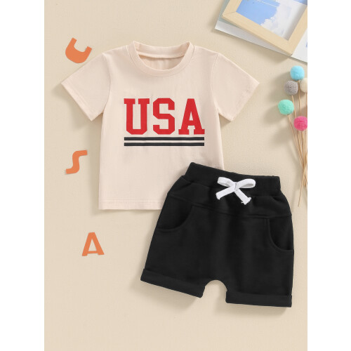 (6-12 Months, Beige) Soupravy pro kluka pro batole. 2