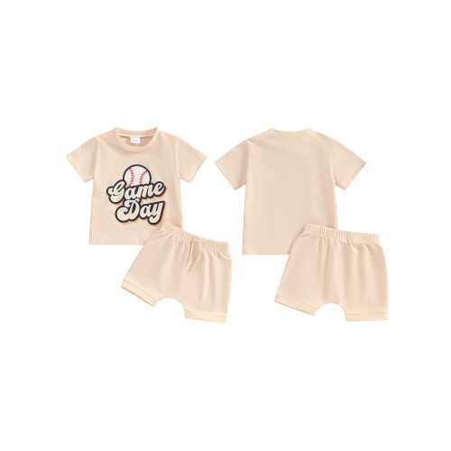 (12-18 Months, Beige) Completo estivo per per l'estate. 1