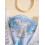 (0-3 Months, Blue) Tutina da bambina capelli inclusa. 6