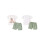 (12-18 Months, Green) Completo primo compleanno: 2 pezzi. 2