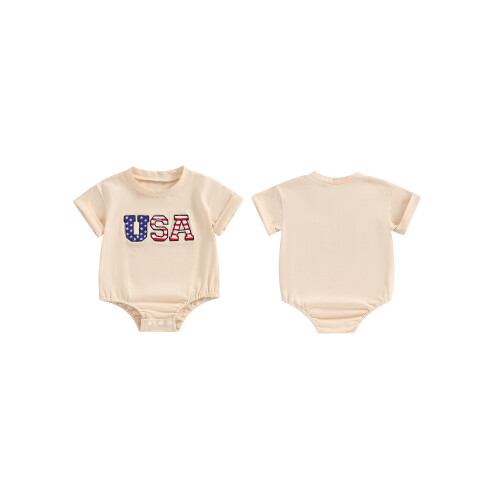 (0-3 Months, Dark Grey) Rompers do Naíonáin, Jumpsuits Samhraidh 1