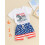 (0-6 Months, White) Conjunto para bebé con estrellas. 3