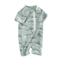 (18-24 Months, Green) Traje de baño y niños.