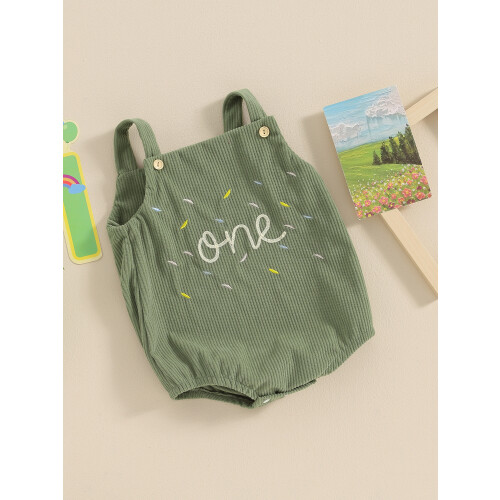 (6-12 Months, Green) Barboteuse sans manches et garçons 2