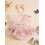 (12-18 Months, Pink) Tutina da bambina capelli inclusa. 2