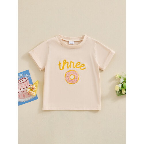 (2-3 Years, Khaki) Camiseta infantil de e meninas. 1