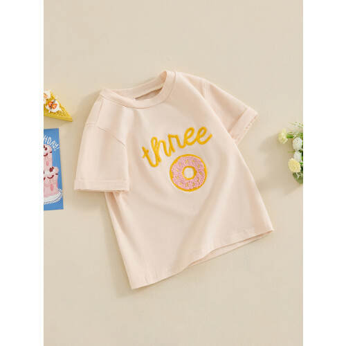 (2-3 Years, Khaki) Camiseta infantil de e meninas. 2
