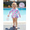 (3-6 Months, Purple) Trajes de baño para playa. 8