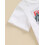 (0-6 Months, White) Conjunto para bebé con estrellas. 6