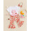 (6-12 Months, White) Conjunto de roupa de cabelo. 3