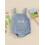 (12-18 Months, Blue) Barboteuse sans manches décontractée garçons/filles. 2
