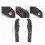 Fußrasten Set Coleman 196cc 6,5 PS Aluminium 21